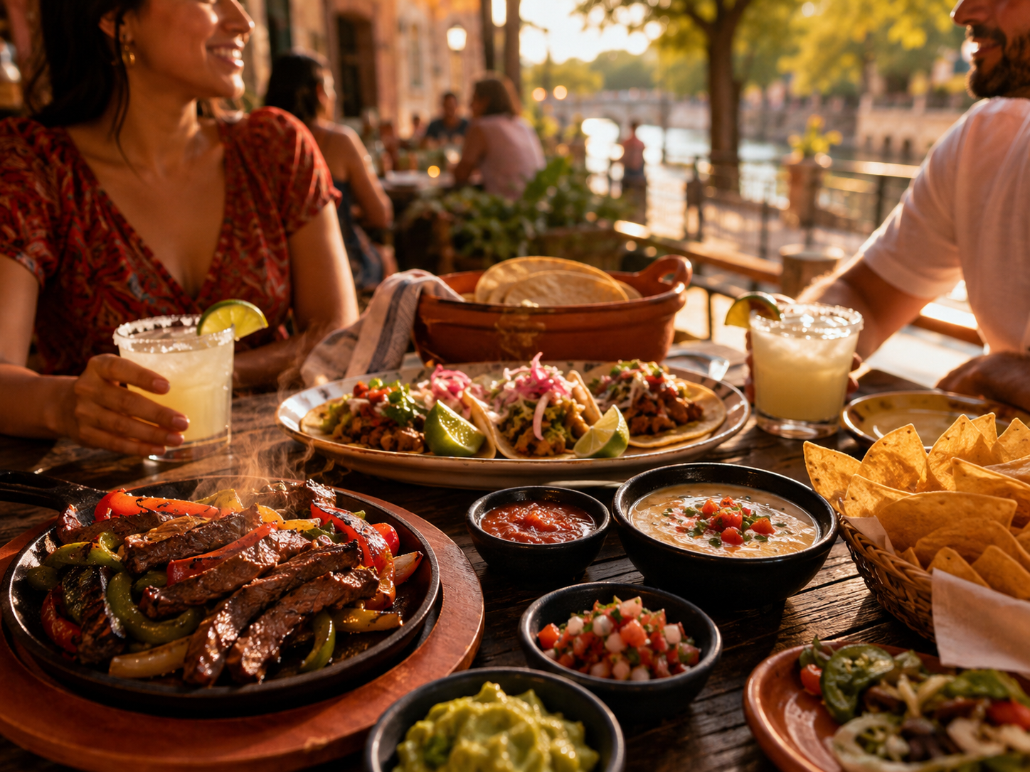 Mexican and Tex-Mex riverside dining