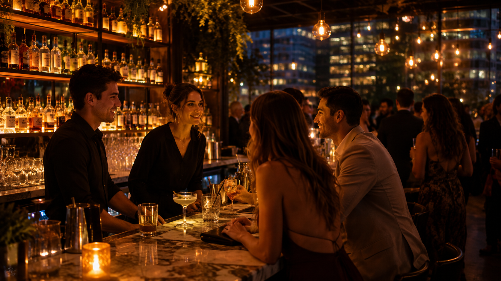 Bar and nightlife guest experience context