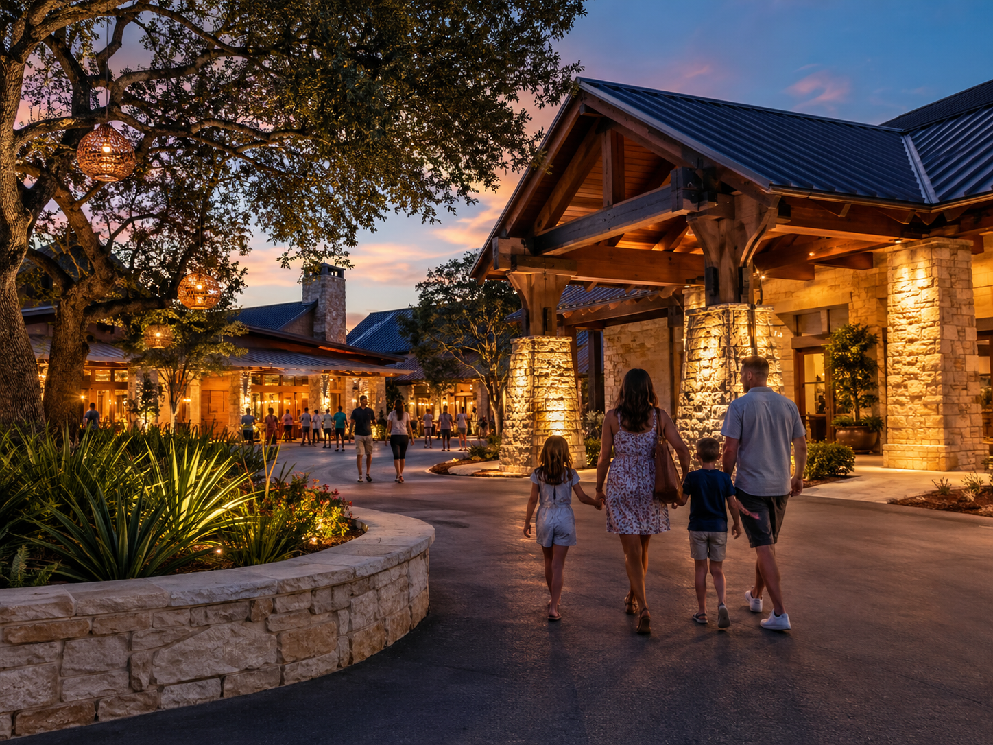 Hyatt Hill Country and SeaWorld resort area